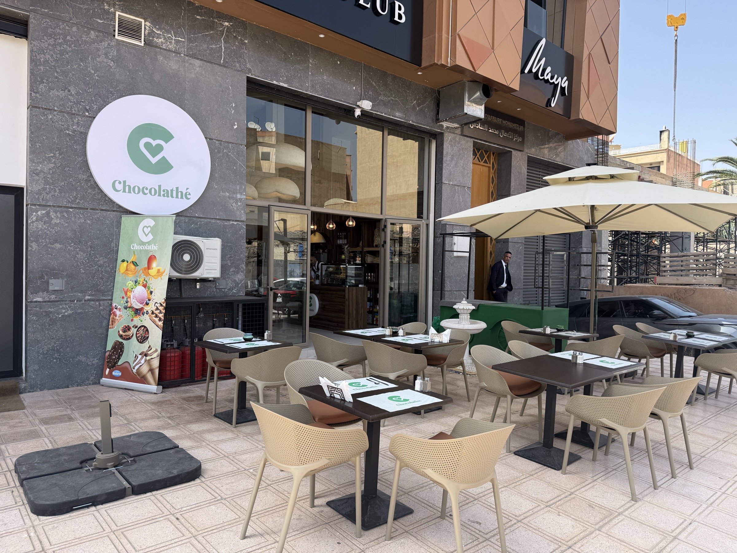 Chocolathé — café healthy à Guéliz, Marrakech